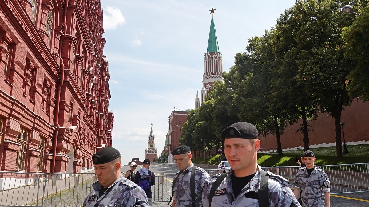 Fotky: Takhle vypadala Moskva v protiteroristickém režimu